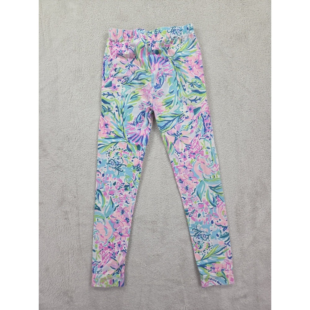 Lilly Pulitzer Pajama Top Pant Set Girls 6 - Picture 7 of 8